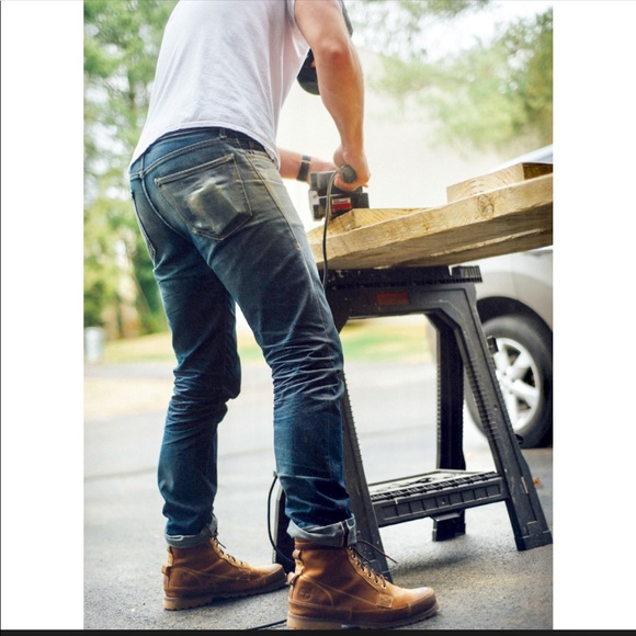 Mens Imogene Willie Barton Distressed 